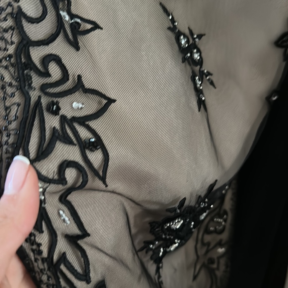 Designer Strapless Dress - Picture 5 of 10